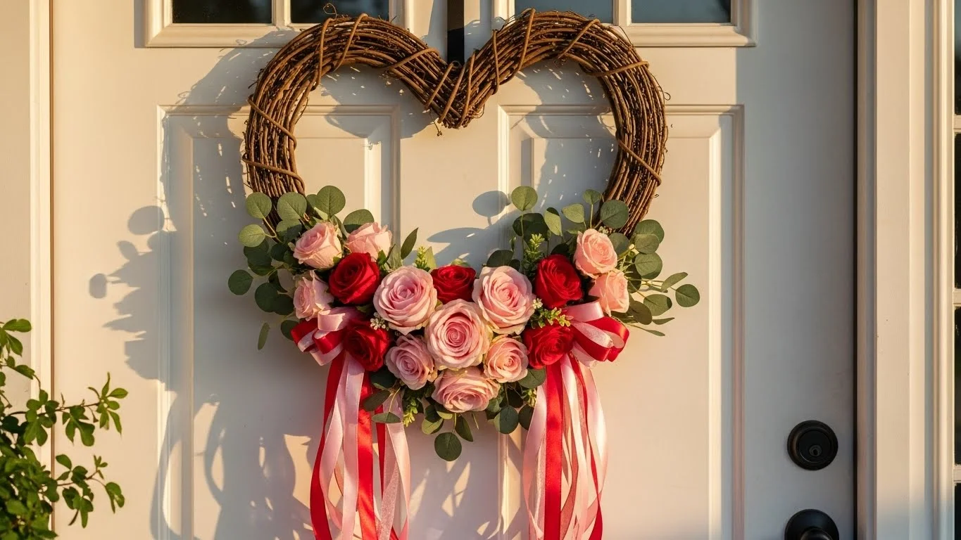 26 Cozy Valentine Front Porch Decor Ideas That Welcome With Love ...
